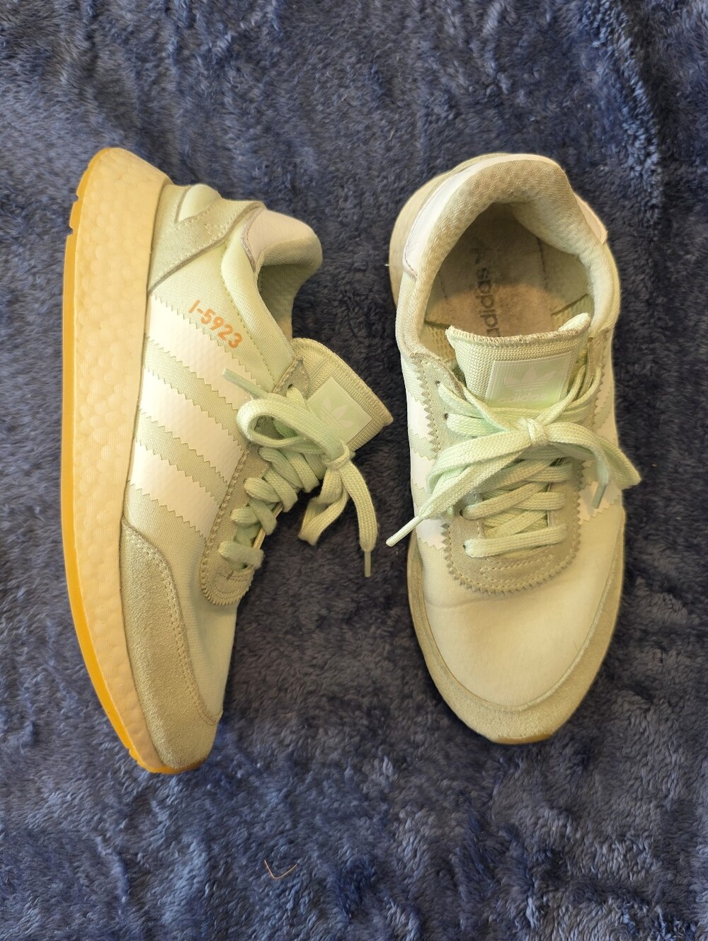 adidas I-5923 Mint Green Retro Runner Sneakers